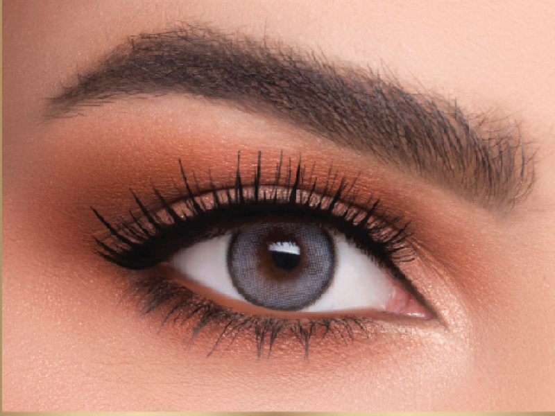 عدسات ليندا - عبوة من عدستين -سموكي