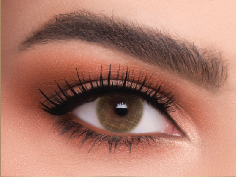 عدسات ليندا - عبوة من عدستين -امبر