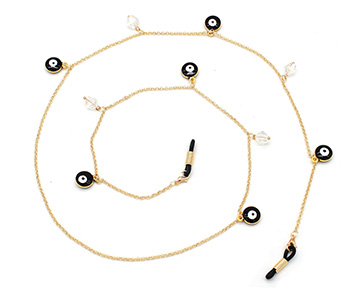 سلسلة نظارات ذهبي