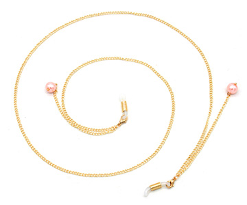 سلسلة نظارات ذهبي