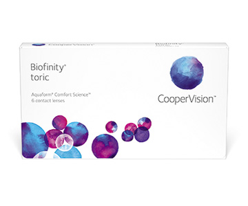 Biofinity Toric  6 Lenses - Monthly